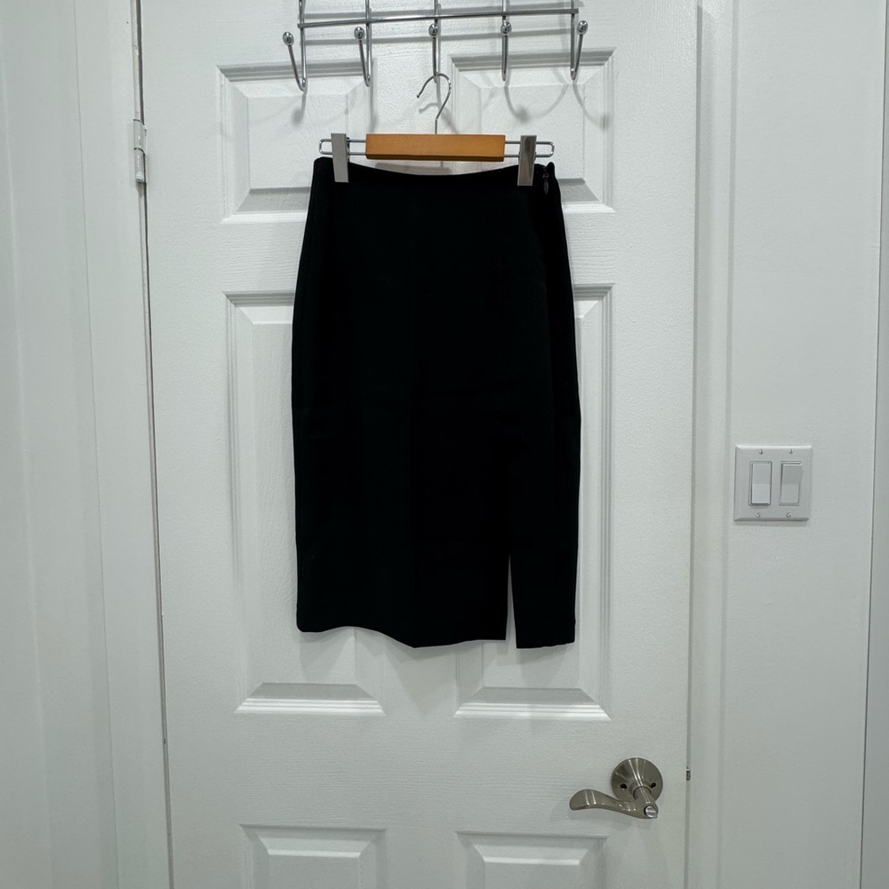 Marciano Elegant Black Pencil Skirt